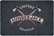 Lumberjack Typeface
