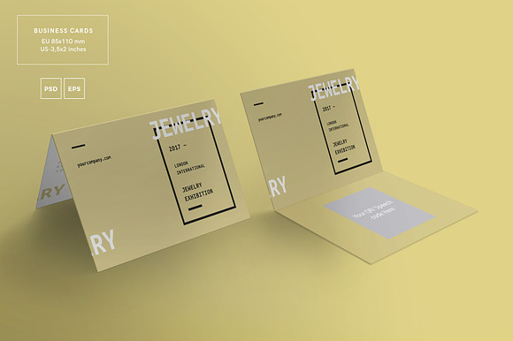 Branding Pack | Jewelry Exhibition in Branding Mockups - product preview 6