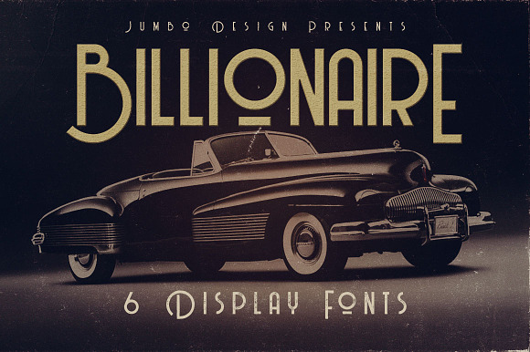 14 Vintage Display Fonts - 76 Fonts in Vintage Fonts - product preview 1