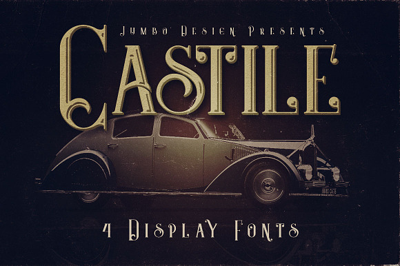 14 Vintage Display Fonts - 76 Fonts in Vintage Fonts - product preview 7