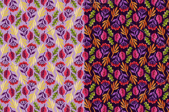 Autumn Graphic Set in Patterns - product preview 3