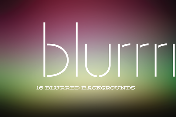 Blur2 : 16 Blurred Backgrounds in Textures - product preview 1