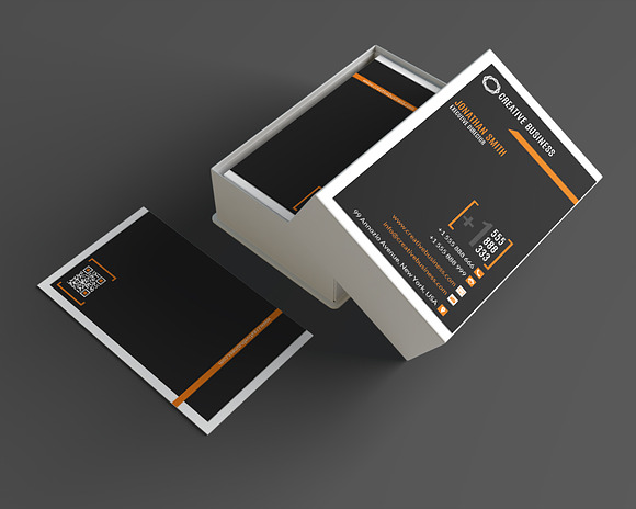 Corporate Business Card SE0267 in Card Templates - product preview 2