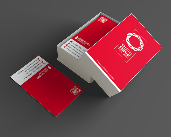 Corporate Business Card SE0269 in Card Templates - product preview 2