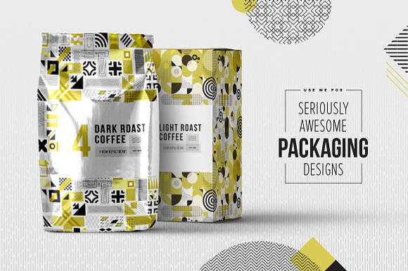 Modern Geometric Pattern Set in Patterns - product preview 2