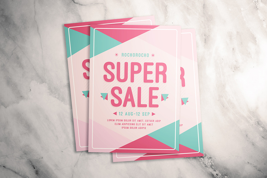 Super Sale Flyer in Flyer Templates - product preview 8