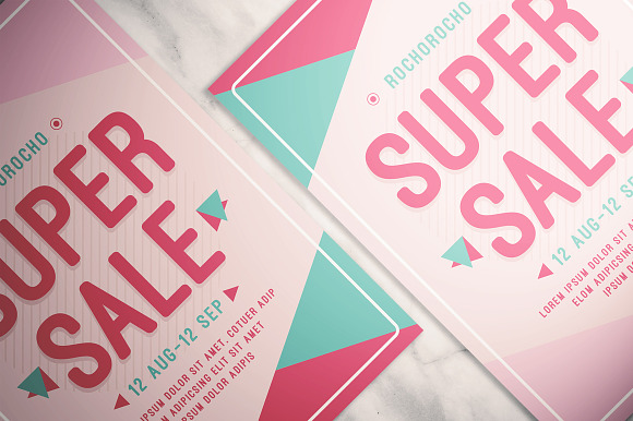 Super Sale Flyer in Flyer Templates - product preview 1