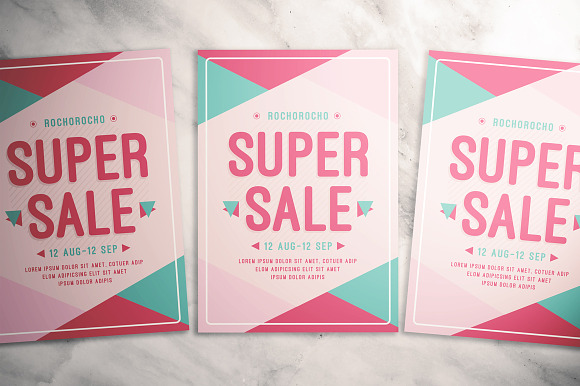 Super Sale Flyer in Flyer Templates - product preview 2
