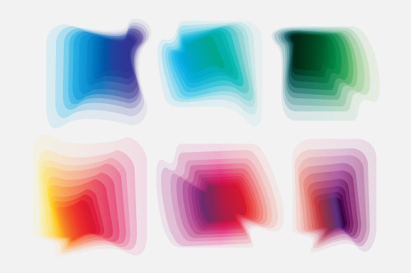 Gradient Topography collection in Textures - product preview 13