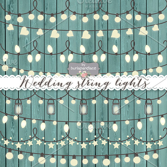Vector string lights in Illustrations - product preview 2