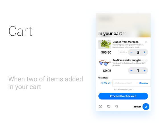 Responsive mobile UI kit e-commerce in UI Kits and Libraries - product preview 7