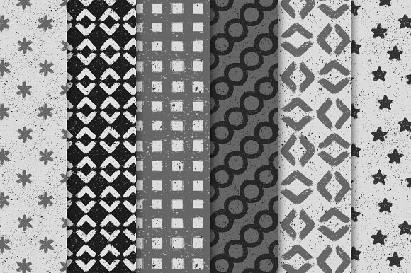 Geometric patterns bundle in Patterns - product preview 11