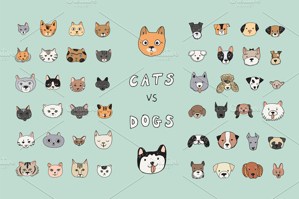 CATS vs DOGS in Patterns - product preview 8