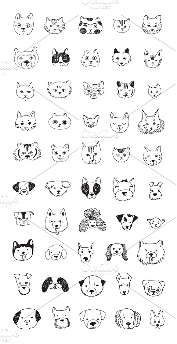 CATS vs DOGS in Patterns - product preview 2