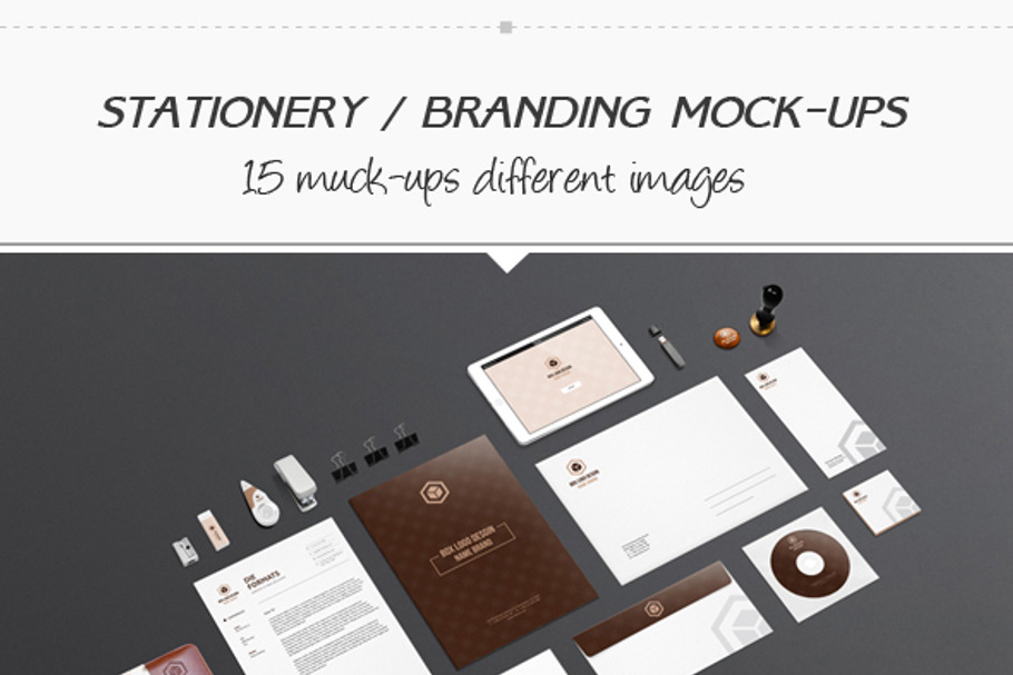 Branding / Identity Mock-up in Branding Mockups - product preview 8