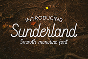 Sunderland - Smooth script font