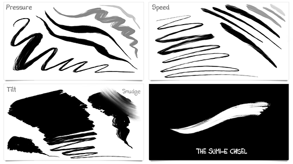 30+ Manga Ink & Paint Brushes in Photoshop Brushes - product preview 6
