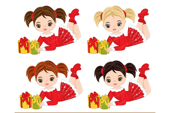 Vector Christmas Clipart in Illustrations - product preview 3
