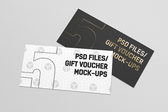 Gift Voucher Muck-Ups in Print Mockups - product preview 2