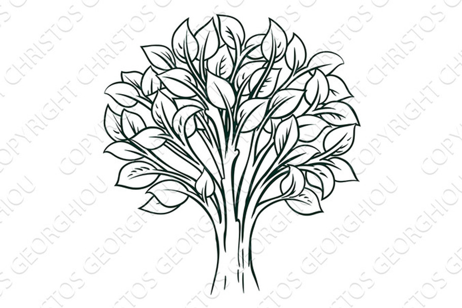Tree Concept in Illustrations - product preview 8