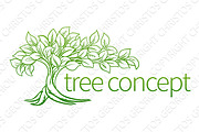 Tree Concept Icon