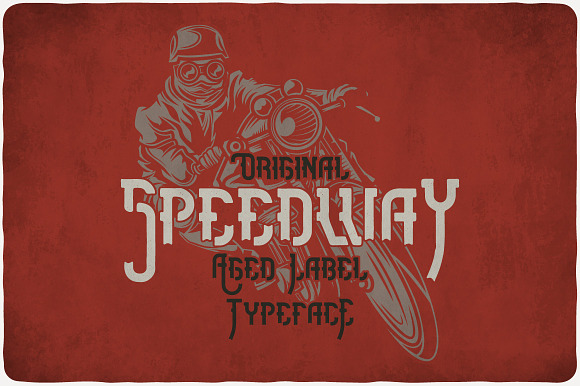 Speedway Typeface in Display Fonts - product preview 2