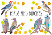 Birds and Birches