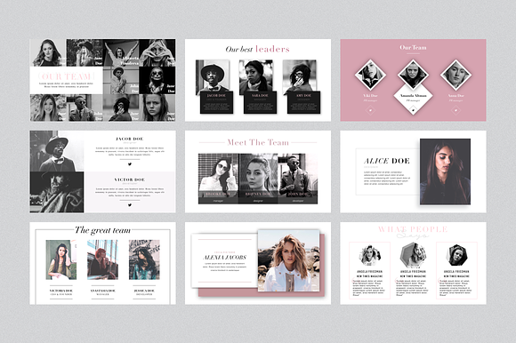 LONDON Keynote Template + Gift in Keynote Templates - product preview 3