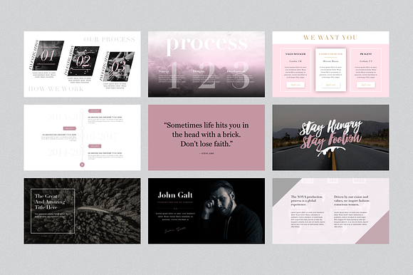 LONDON Keynote Template + Gift in Keynote Templates - product preview 5