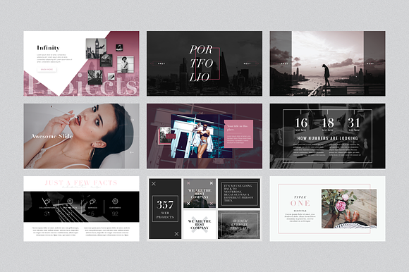 LONDON Keynote Template + Gift in Keynote Templates - product preview 7