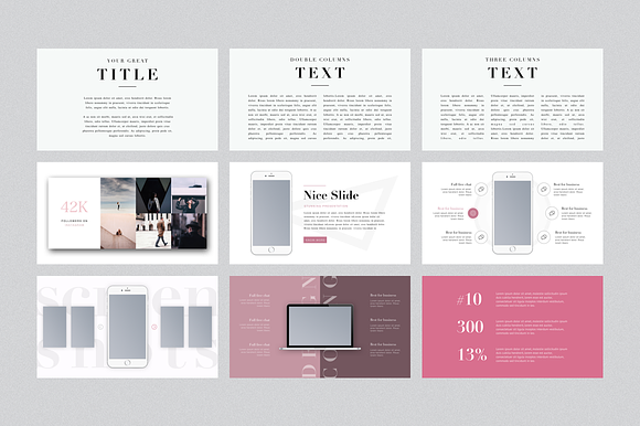 LONDON Keynote Template + Gift in Keynote Templates - product preview 10
