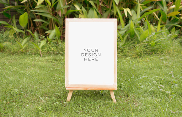 tropical summer mock up in Print Mockups - product preview 1