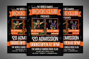 Rock Club Flyer