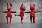 BJD Bull Terrier 3D print model