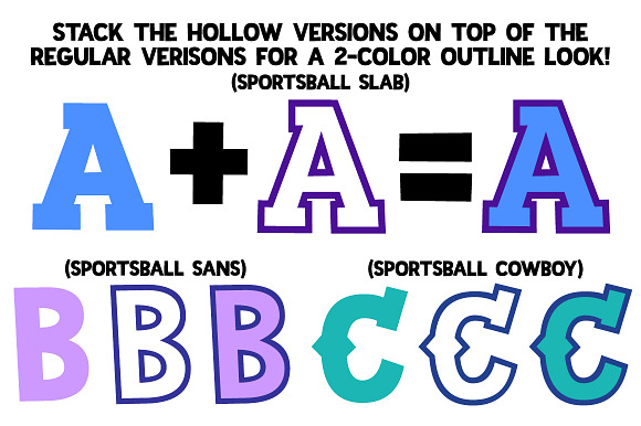 Sportsball: fun font with alternates in Display Fonts - product preview 5