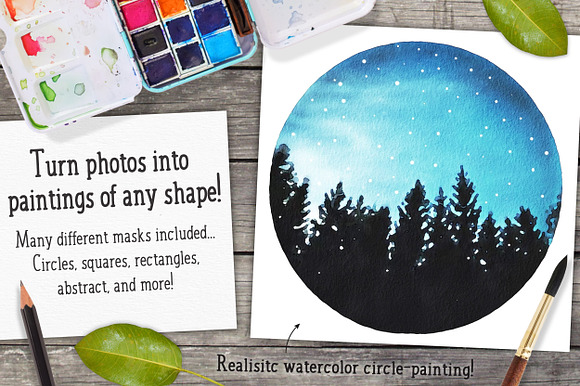 Watercolor Photo Effect Pro in Photoshop Plugins - product preview 1