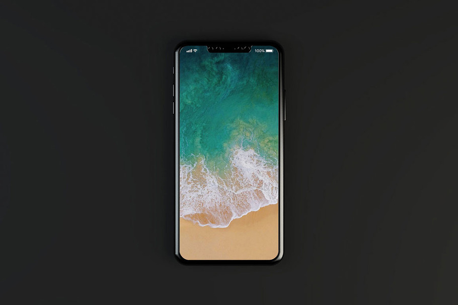 Apple iPhone X - Mockup in Mobile & Web Mockups - product preview 8