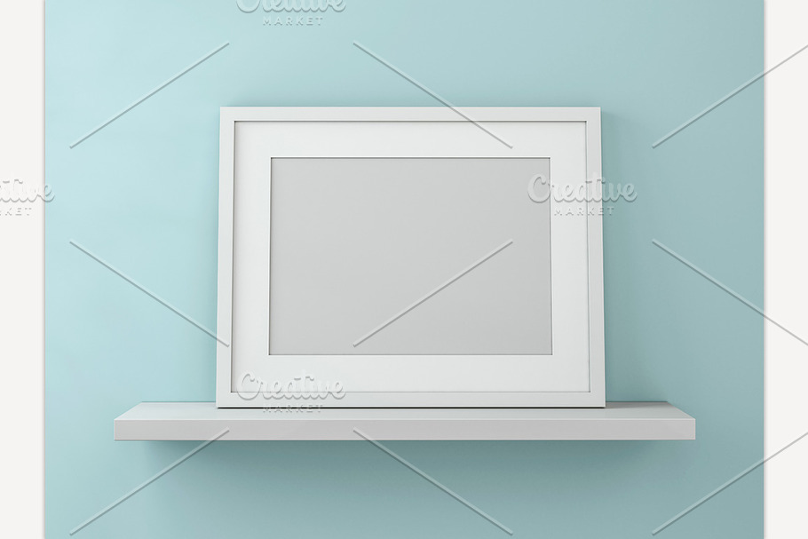 Blank poster, mockup. in Print Mockups - product preview 8