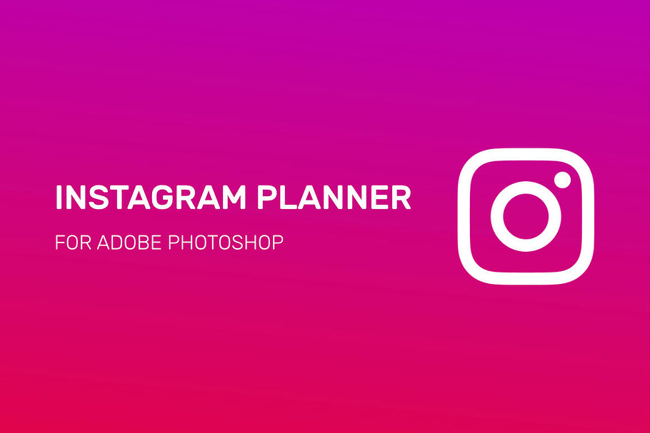 Instagram Planner for Photoshop in Instagram Templates - product preview 8