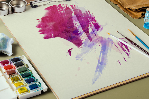 Watercolor Artistry in Add-Ons - product preview 5