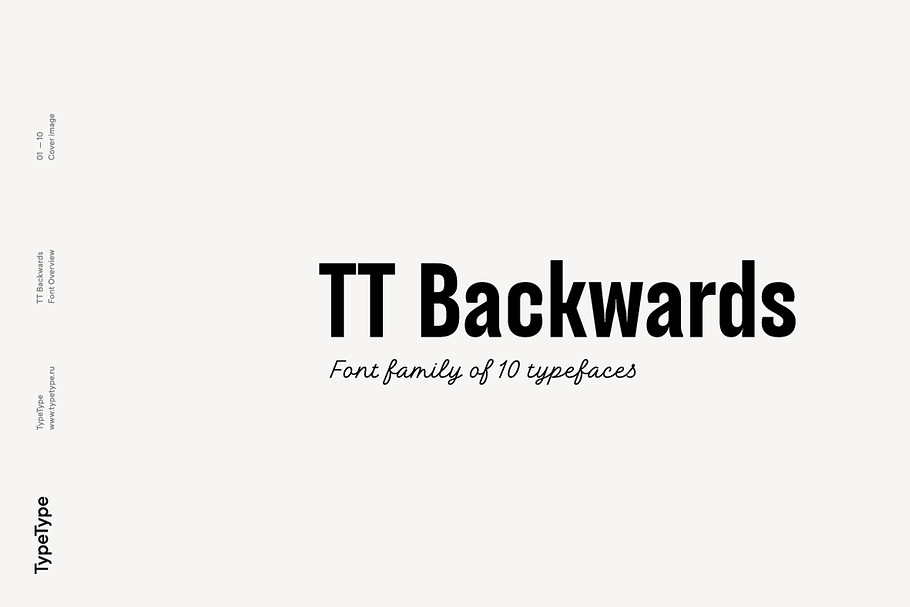 TT Backwards in Display Fonts - product preview 8