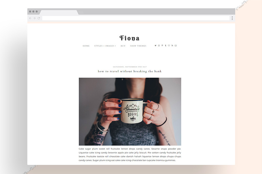 Fiona - Responsive WordPress