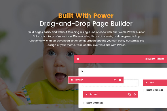 KidsHealth - Kids Clinic in WordPress Business Themes - product preview 1