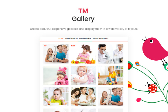 KidsHealth - Kids Clinic in WordPress Business Themes - product preview 4