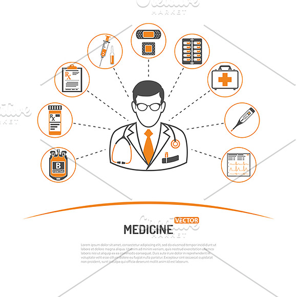 Medical Services Themes in Illustrations - product preview 4