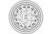 Tribal Circles + Pattern Brushes