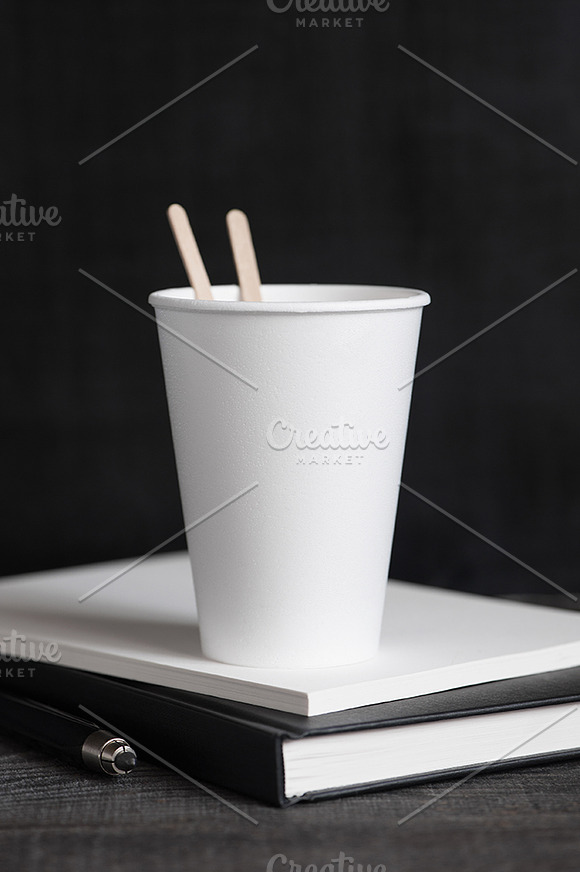 COFFEE. Set of 6 stock photo in Product Mockups - product preview 1