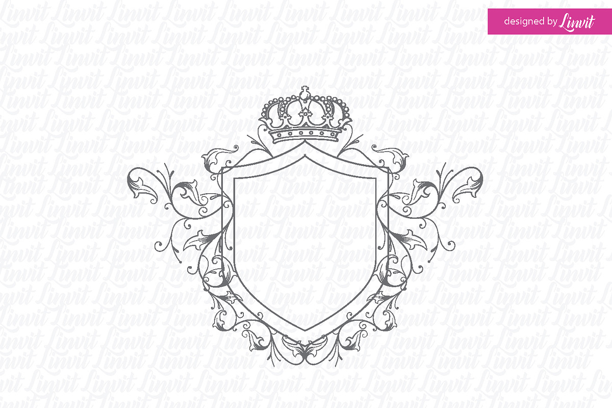 Royal Wedding Monogram in Logo Templates - product preview 8