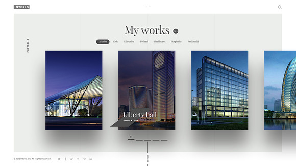 Architecture & Interior PSD Template in Templates - product preview 13