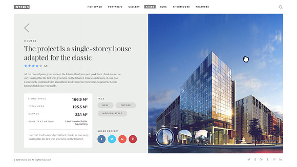 Architecture & Interior PSD Template in Templates - product preview 27
